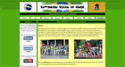 Desktop Screenshot of nottinghamschoolofsamba.co.uk